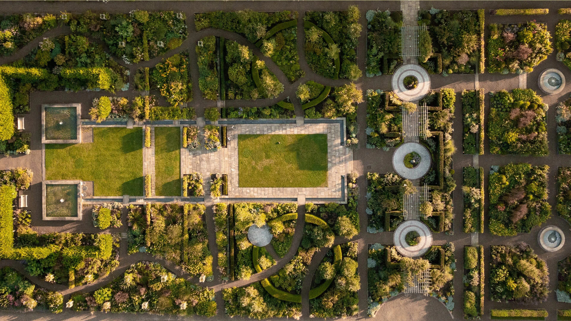 Garden at Wynyard Hall